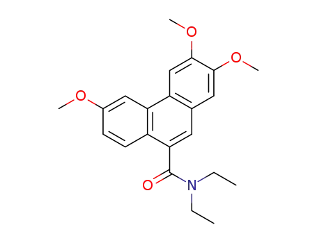 N,N-diethyl-(2,3,6-trimethoxyphenanthrene)-9-carboxamide