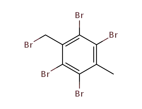 Molecular Structure of 66217-03-6 (Benzene, 1,2,4,5-tetrabromo-3-(bromomethyl)-6-methyl-)