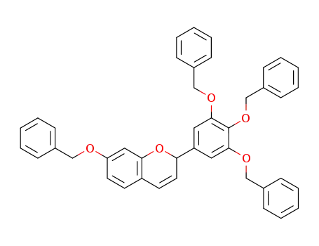 7-benzyloxy-2-(3,4,5-tris-benzyloxy-phenyl)-2<i>H</i>-chromene