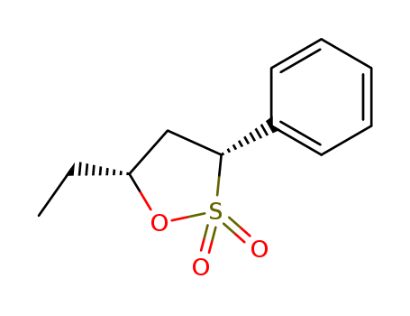 1,2-OXATHIOLANE,5-ETHYL-3-PHENYL-,2,2-DIOXIDE,(3R,5R)-CAS