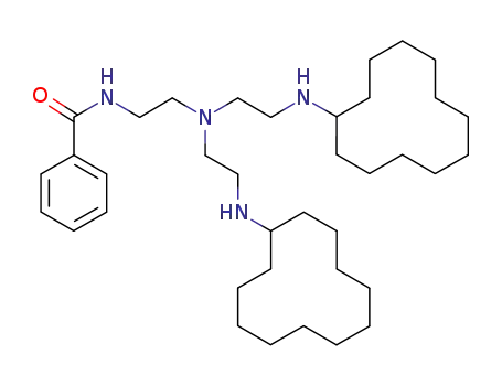 Benzamide, N-[2-[bis[2-(cyclododecylamino)ethyl]amino]ethyl]-