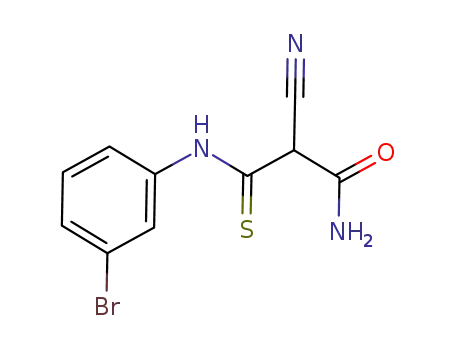 Propanamide, 3-[(3-bromophenyl)amino]-2-cyano-3-thioxo-