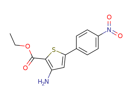 2-THIOPHENECARBOXYLIC ACID, 3-AMINO-5-(4-NITROPHENYL)-, ETHYL ESTER
