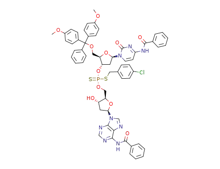 C<sub>61</sub>H<sub>56</sub>ClN<sub>8</sub>O<sub>11</sub>PS<sub>2</sub>