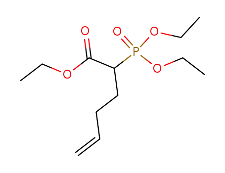 Ethyl 2-(diethoxyphosphoryl)hex-5-enoate