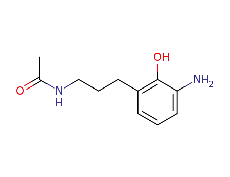 <i>N</i>-[3-(3-amino-2-hydroxy-phenyl)-propyl]-acetamide