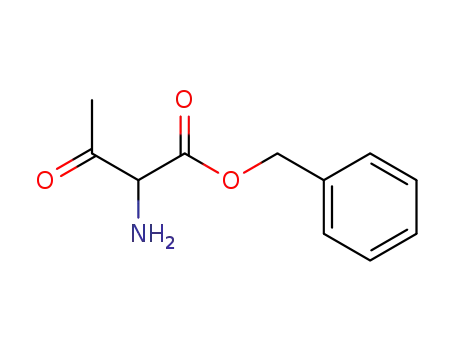 Molecular Structure of 497097-25-3 (Benzyl 2-aMino-3-oxobutanoate)
