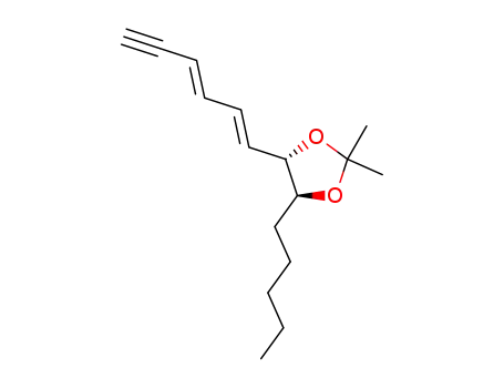 (4S,5S)-4-((1E,3E)-Hexa-1,3-dien-5-ynyl)-2,2-dimethyl-5-pentyl-[1,3]dioxolane