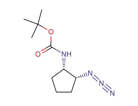 (1R,2S)-2-(N-tert-butoxycarbonylamino)-1-azidocyclopentane