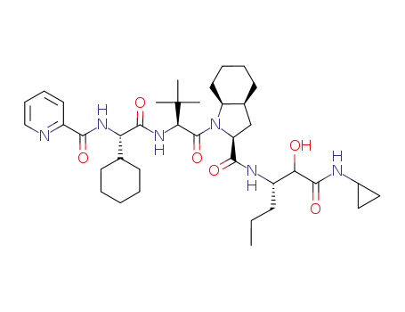 C<sub>38</sub>H<sub>58</sub>N<sub>6</sub>O<sub>6</sub>