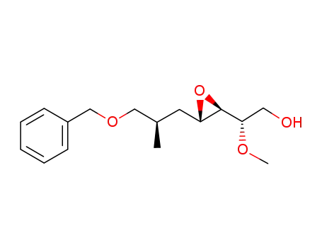(S)-2-[(2R,3S)-3-((R)-3-Benzyloxy-2-methyl-propyl)-oxiranyl]-2-methoxy-ethanol