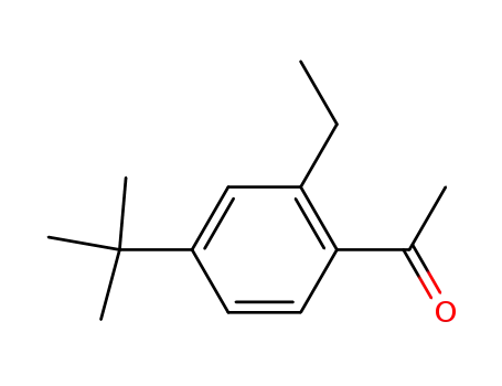 1-(2-ethyl-4-<i>tert</i>-butyl-phenyl)-ethanone