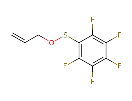 Allyl-pentafluorbenzolsulfenat