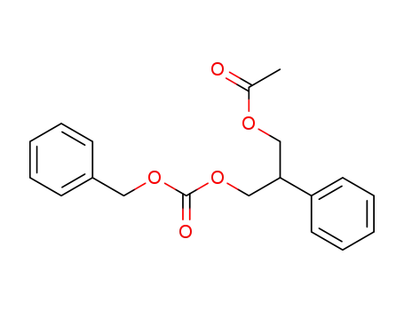 1-acetoxy-3-benzyloxycarbonyloxy-2-phenylpropane