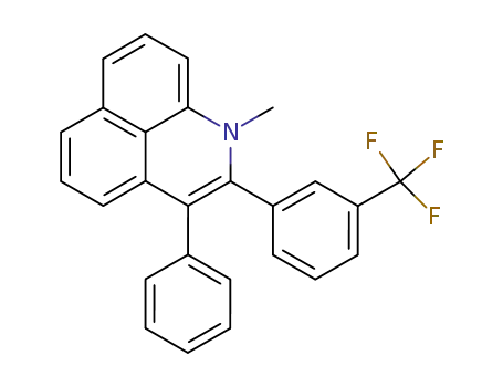 1-Methyl-3-phenyl-2-(3-trifluoromethyl-phenyl)-1H-1-aza-phenalene