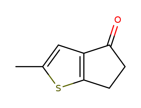 4H-Cyclopenta[b]thiophen-4-one, 5,6-dihydro-2-methyl-