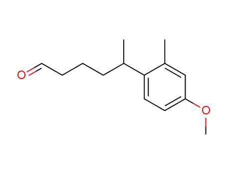 5-(4-Methoxy-2-methyl-phenyl)-hexanal