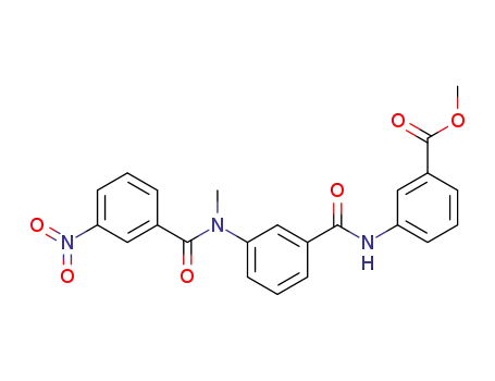 methyl 3-<(N-methyl-3-nitrobenzamido)-3-benzamido>benzoate