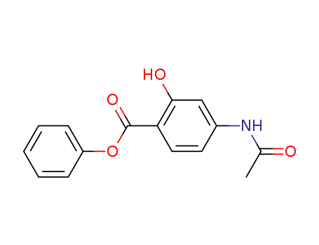 4-acetylamino-2-hydroxy-benzoic acid phenyl ester
