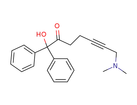 1,1-Diphenyl-1-hydroxy-7-dimethylaminohept-5-yn-2-one