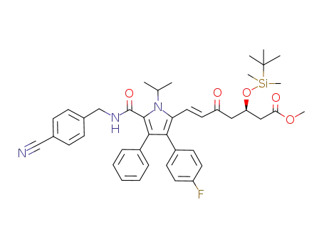 C<sub>42</sub>H<sub>48</sub>FN<sub>3</sub>O<sub>5</sub>Si