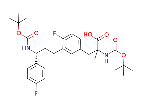 C<sub>29</sub>H<sub>38</sub>F<sub>2</sub>N<sub>2</sub>O<sub>6</sub>