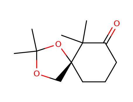 1,3-Dioxaspiro[4.5]decan-7-one,2,2,6,6-tetramethyl-,(5S)-(9CI)
