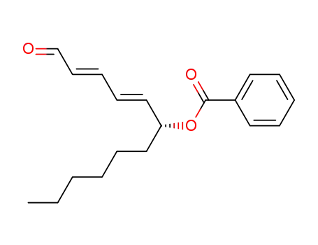 (E,E,R) 6-benzoyloxy 2,4-dodecadienal