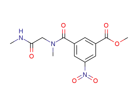 N-Methyl-N-methylcarbamoylmethyl-5-nitro-isophthalamic acid methyl ester