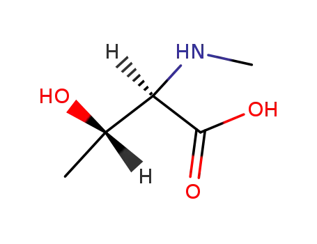 Molecular Structure of 2812-27-3 (D-Threonine, N-methyl-)