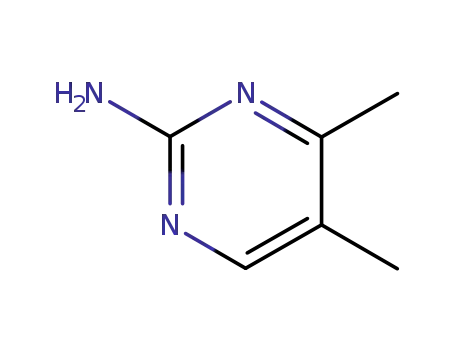 Molecular Structure of 1193-74-4 (2-Pyrimidinamine, 4,5-dimethyl- (9CI))