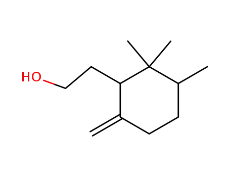 1,1,2-Trimethyl-5-methylen-6-(β-hydroxy-ethyl)-cyclohexan