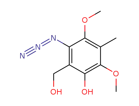 3-Azido-2-hydroxymethyl-4,6-dimethoxy-5-methyl-phenol