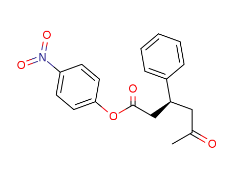 (3S)-p-nitrophenyl 5-oxo-3-phenylhexanoate
