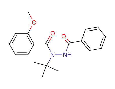 Benzoic acid, 2-methoxy-, 2-benzoyl-1-(1,1-dimethylethyl)hydrazide