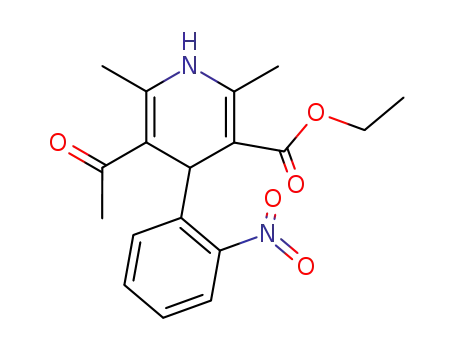 ethyl 5-acetyl-2,6-dimethyl-4-(2-nitrophenyl)-1,4-dihydropyridine-3-carboxylate