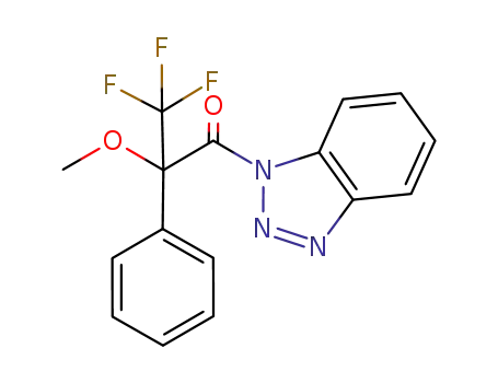 1-benzotriazol-1-yl-3,3,3-trifluoro-2-methoxy-2-phenylpropan-1-one