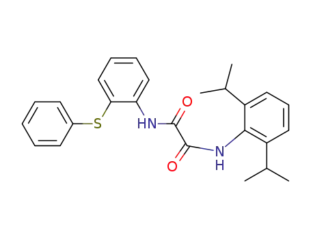 N-(2-(phenylthio)phenyl)-N'-(2,6-diisopropylphenyl)-oxalamide