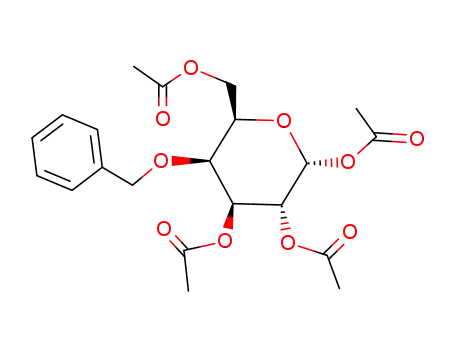 1,2,3,6-tetra-O-acetyl-4-O-benzyl-α-D-galactopyranose