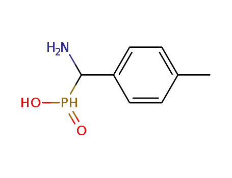 Molecular Structure of 126529-63-3 (Phosphinic acid, [amino(4-methylphenyl)methyl]-)