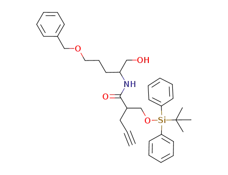 C<sub>34</sub>H<sub>43</sub>NO<sub>4</sub>Si