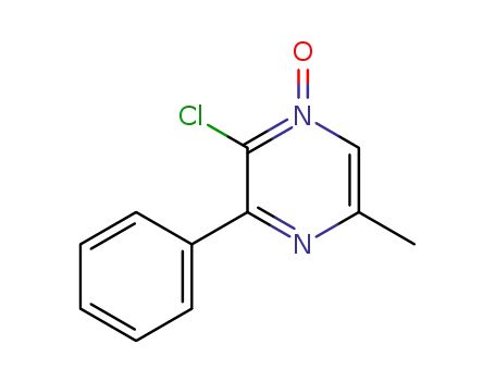 2-Chloro-5-methyl-3-phenyl-pyrazine 1-oxide
