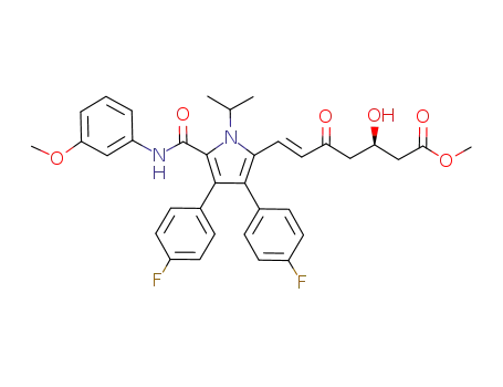 C<sub>35</sub>H<sub>34</sub>F<sub>2</sub>N<sub>2</sub>O<sub>6</sub>
