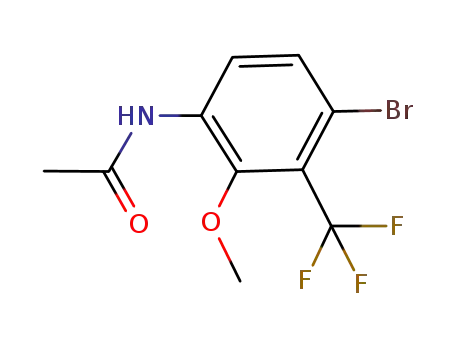 Acetamide, N-[4-bromo-2-methoxy-3-(trifluoromethyl)phenyl]-