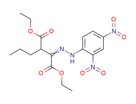 Molecular Structure of 58980-21-5 (2-(2,4-dinitro-phenylhydrazono)-3-propyl-succinic acid diethyl ester)