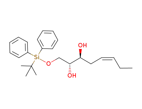 (Z)-(2R,3S)-1-(tert-Butyl-diphenyl-silanyloxy)-oct-5-ene-2,3-diol