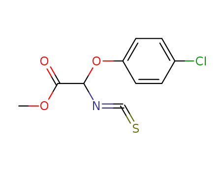 (4-Chloro-phenoxy)-isothiocyanato-acetic acid methyl ester