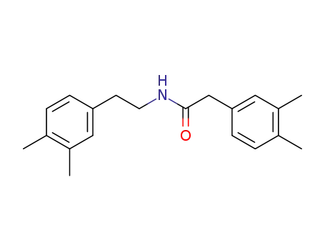 Molecular Structure of 17283-18-0 (N-(3,4-Dimethyl-phenaethyl)-3,4-dimethyl-phenylacetamid)