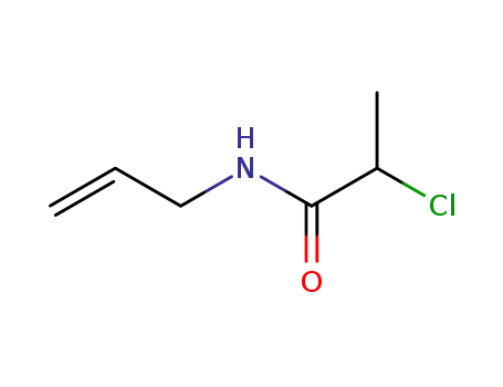 Molecular Structure of 106593-37-7 (N-ALLYL-2-CHLOROPROPANAMIDE)