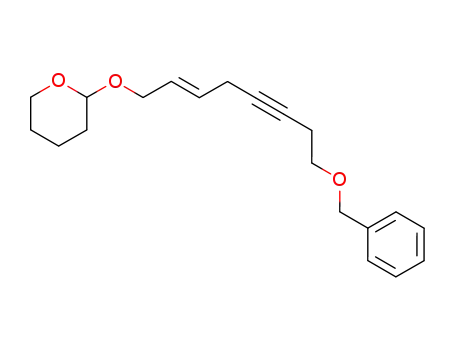 2-((E)-8-Benzyloxy-oct-2-en-5-ynyloxy)-tetrahydro-pyran